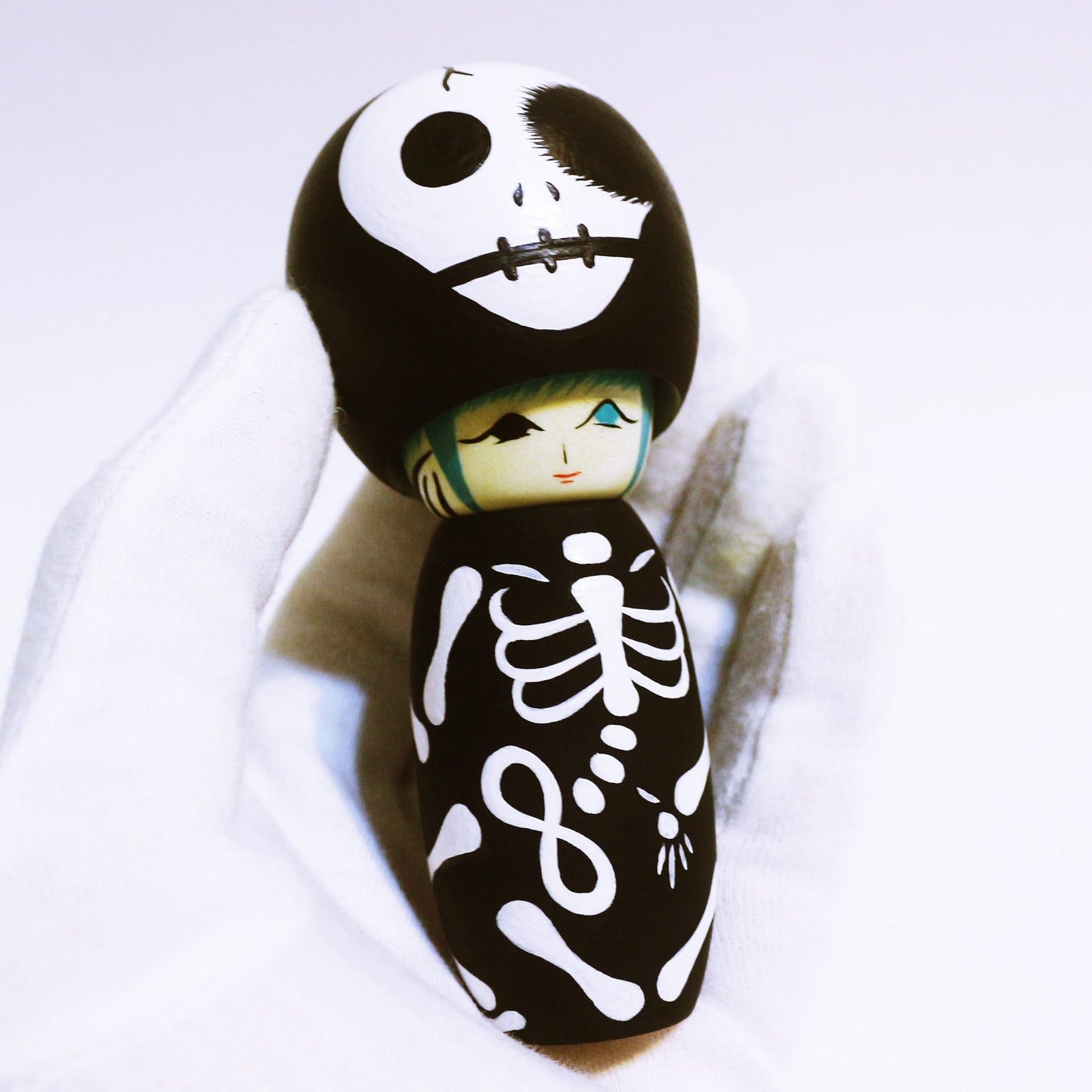 Halloween Skeleton Cosplay KOKESHI　#418