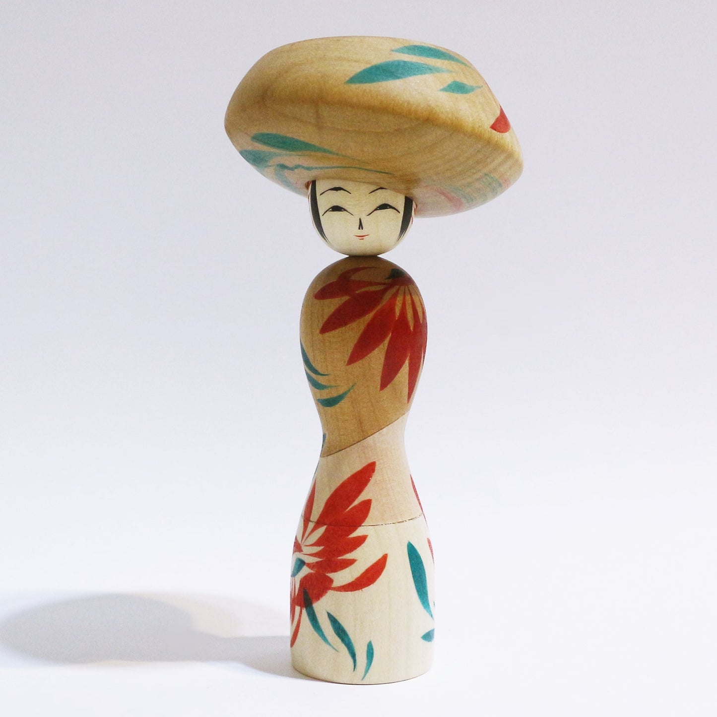 樹種混合　帽子　こけし　Mixed tree species Hat KOKESHI　#425