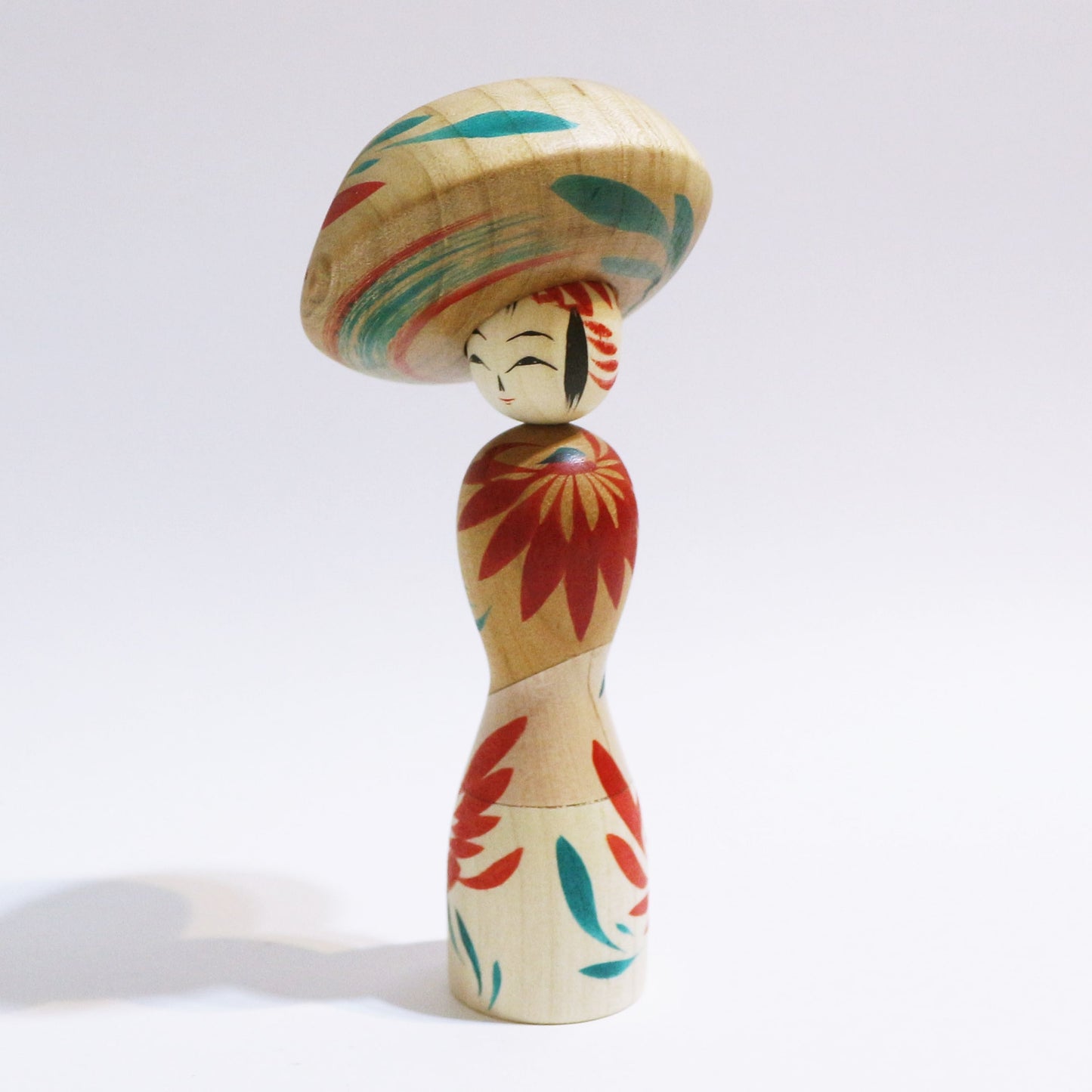 樹種混合　帽子　こけし　Mixed tree species Hat KOKESHI　#425