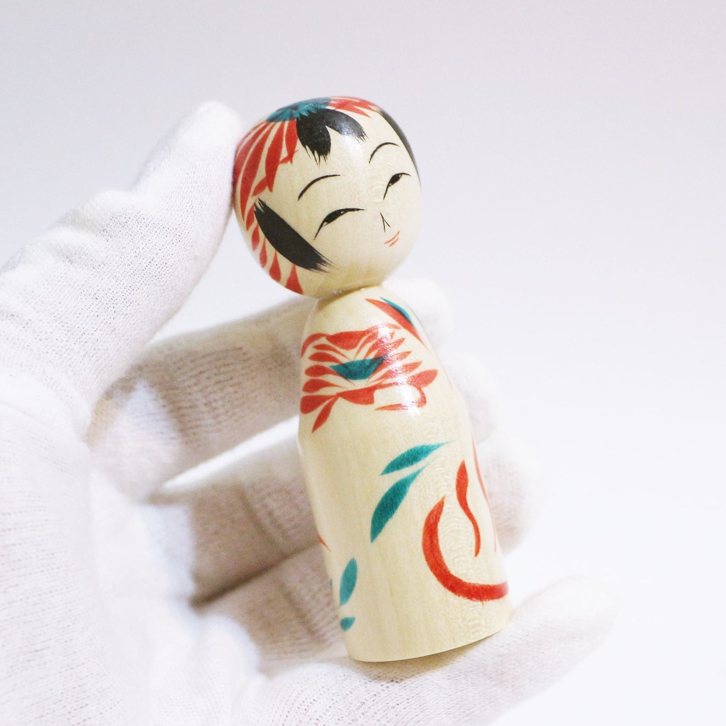 本人型　温泉　作り付け　こけし　Noboru Wagatsum Type ONSEN KOKESHI　#437