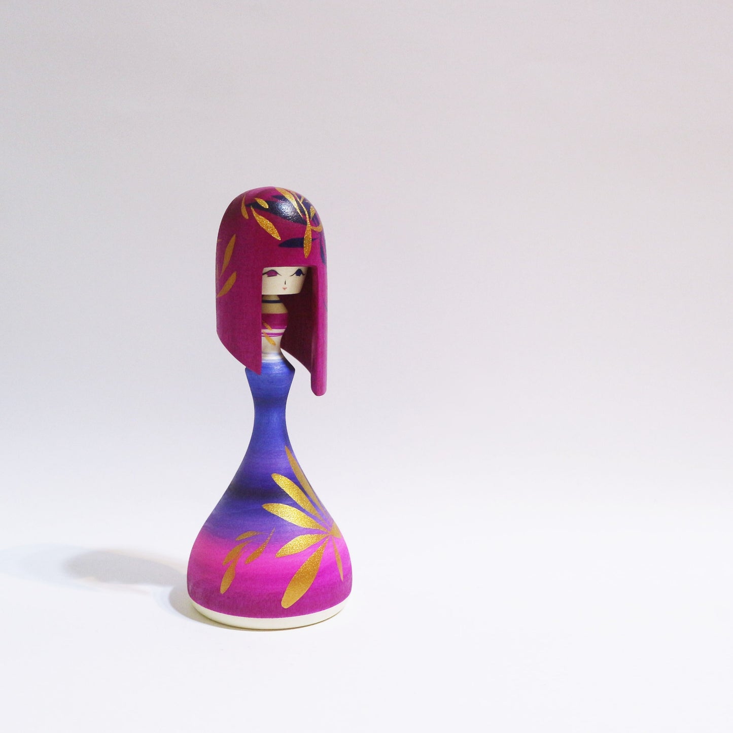 Purple Mix KOKESHI　#444