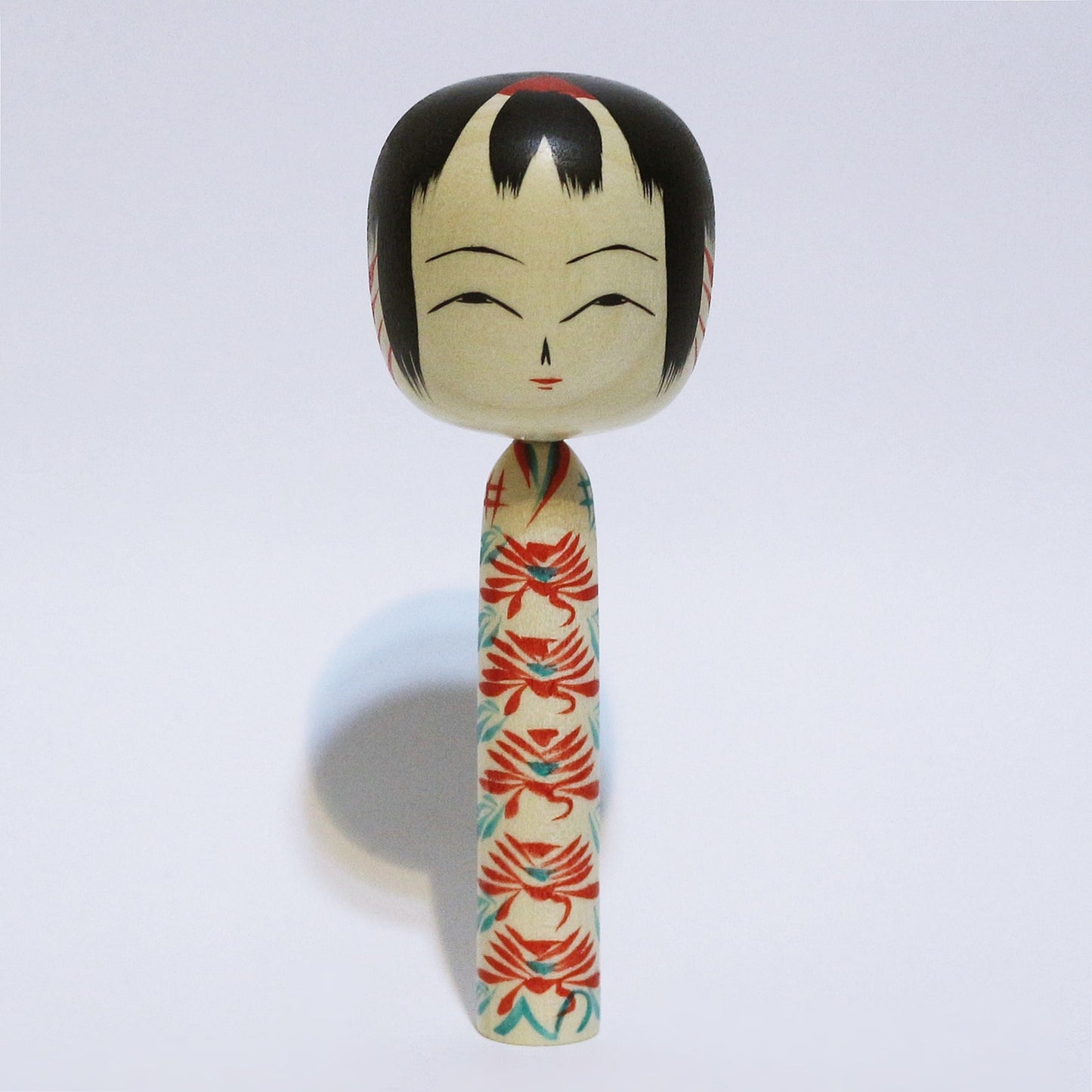 本人型　重ね菊　こけし　Noboru Wagatsuma Type KASANEGIKU KOKESHI　#467