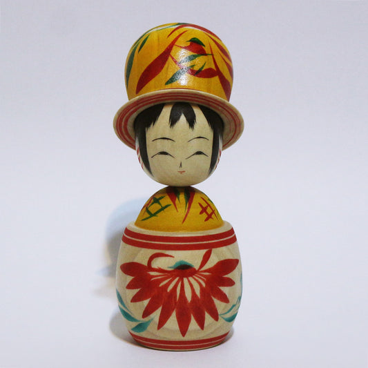 本人型　帽子　こけし　Noboru Wagatsuma Type Hat KOKESHI　#472