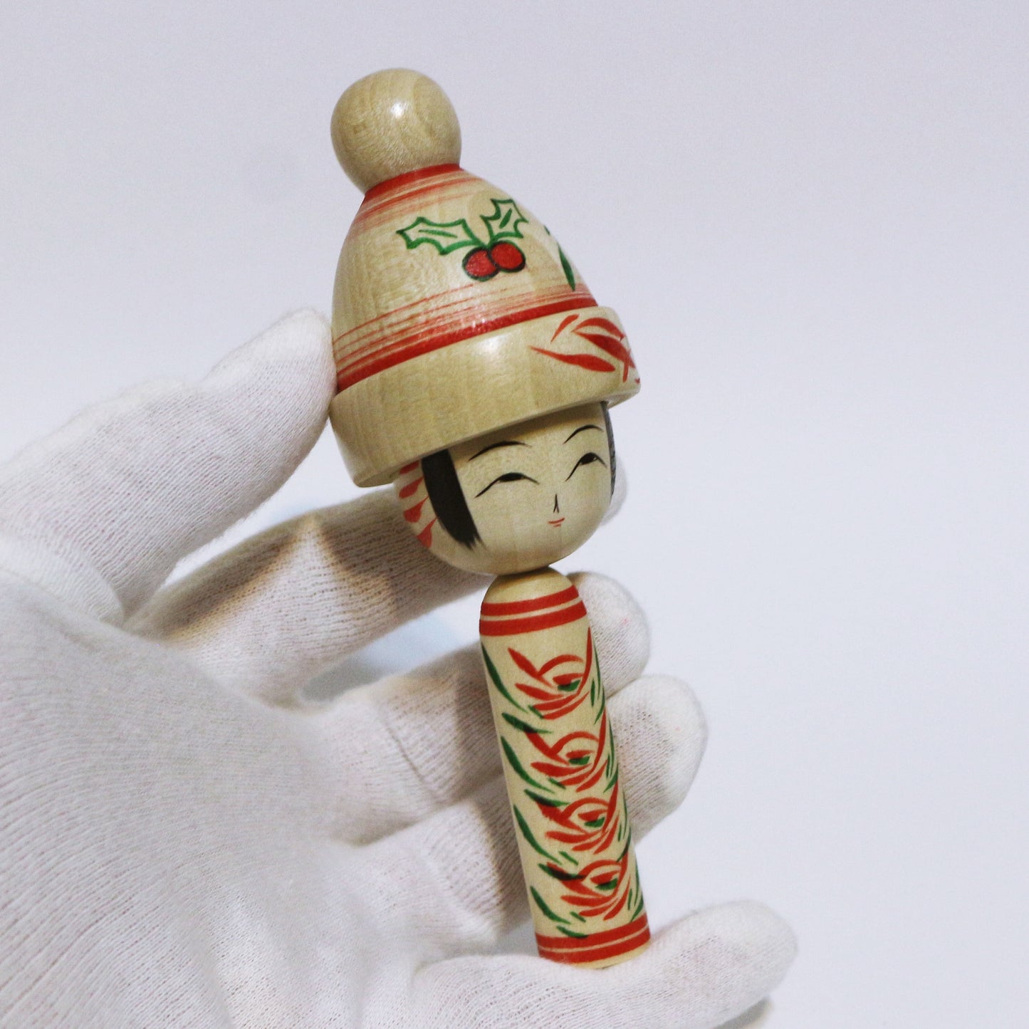 Christmas　本人型　帽子　こけし　Noboru Wagatsuma Type Hat KOKESHI　#473