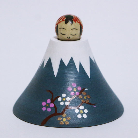 お正月　富士山と初日の出　こけし　OSYOUGATSU FUJI and the first sunrise KOKESHI　※501