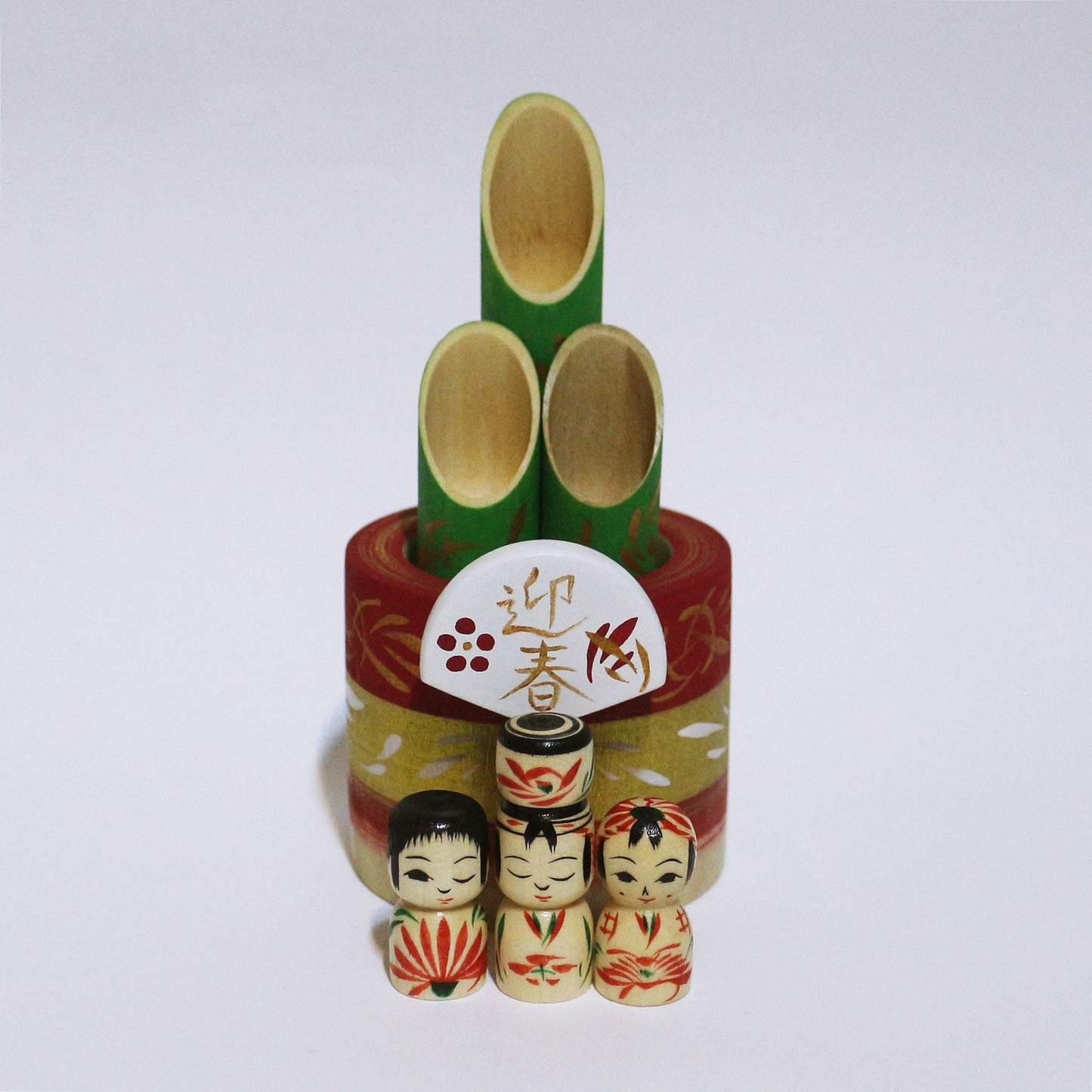 お正月　門松　こけし　OSYOUGATSU KADOMATSU KOKESHI　※503