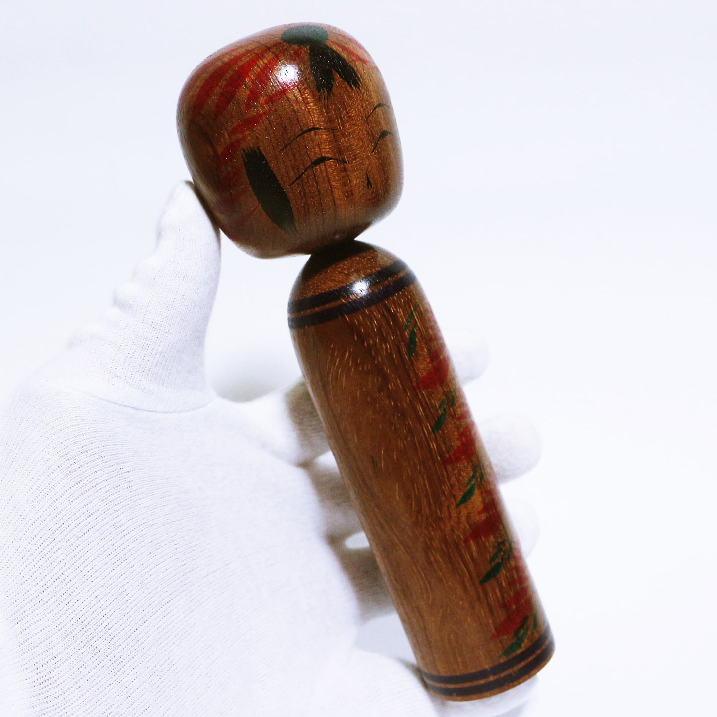 銘木　花梨　こけし　Precious Wood Chinese Quince KOKESHI　※518