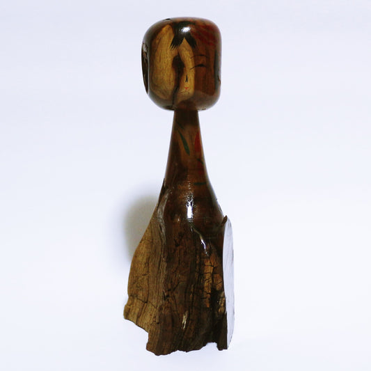 希少材　棗　こけし　Rare Wood Jujube KOKESHI　※521