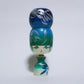 Blue Mix Bun Hair KOKESHI　※536