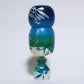 Blue Mix Bun Hair KOKESHI　※536