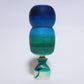 Blue Mix Bun Hair KOKESHI　※536