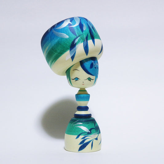 Blue Mix Hat KOKESHI　※539