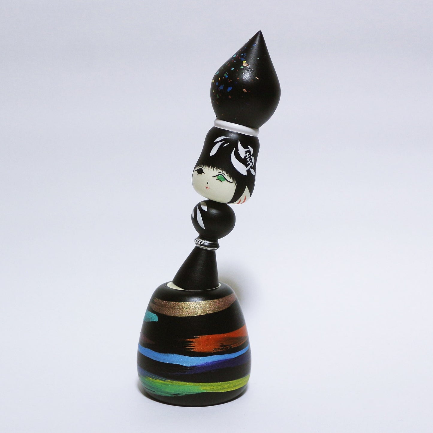 Colorful Bun Hair TAMA-IRE KOKESHI　※542