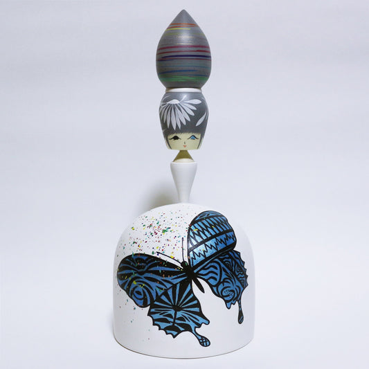Colorful Butterfly KOKESHI　※544