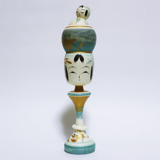 灰青　Grayish Blue TAMA-IRE KOKESHI　※566
