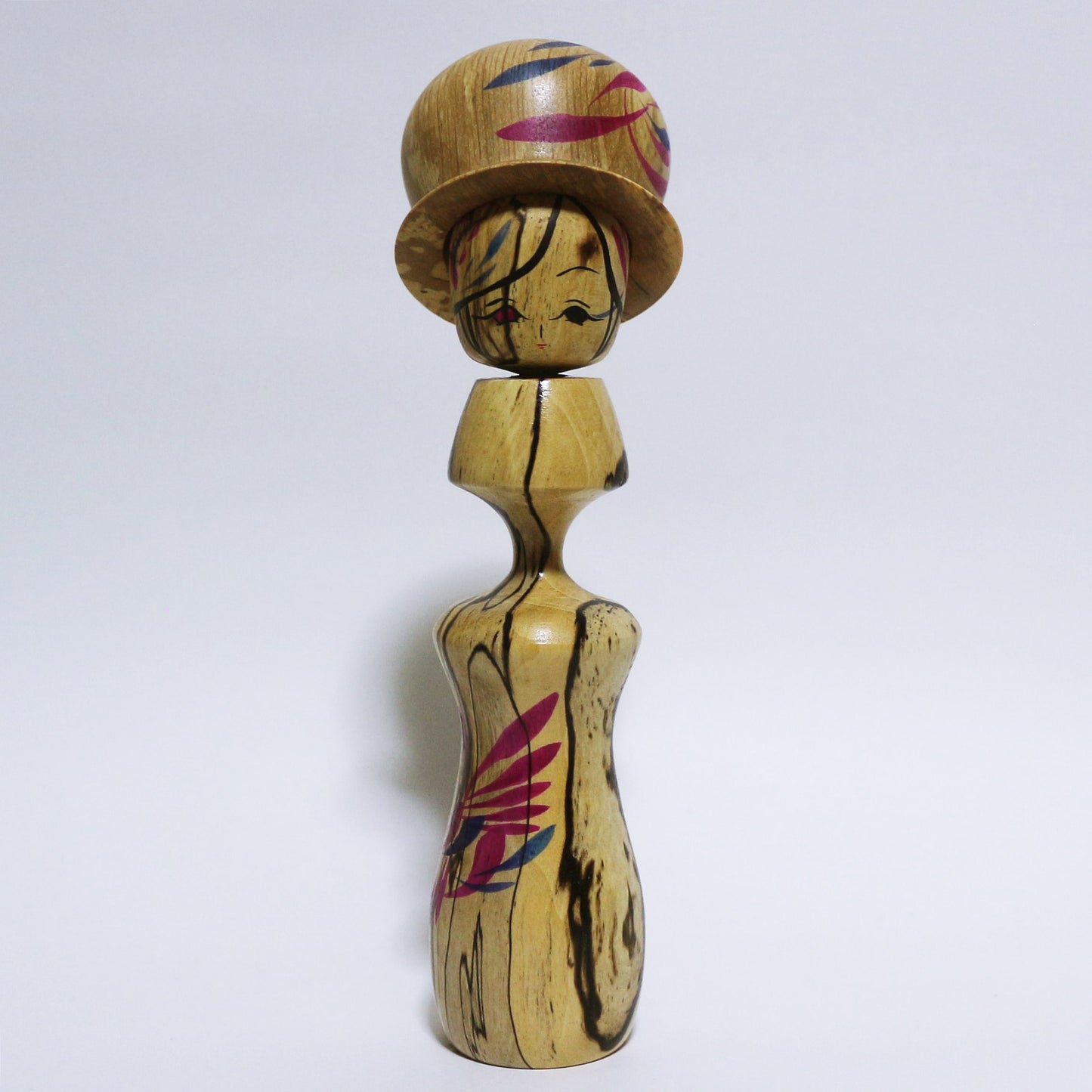 シデ・スポルテッド 　Hornbeam Spalted KOKESHI　※577