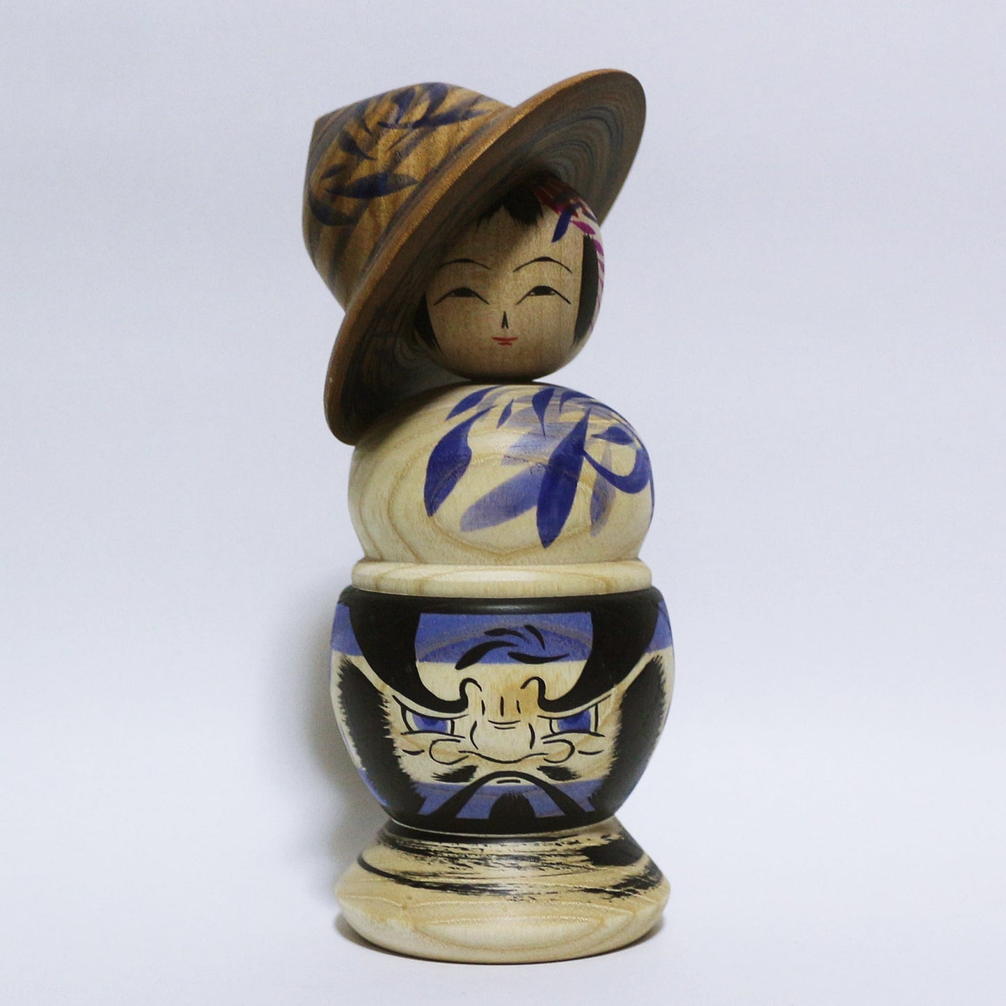 樹種混合　達磨　Mixed Wood DARUMA KOKESHI　※618