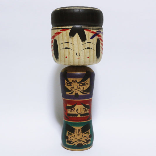 樹種混合　達磨　Mixed Wood DARUMA KOKESHI　※619