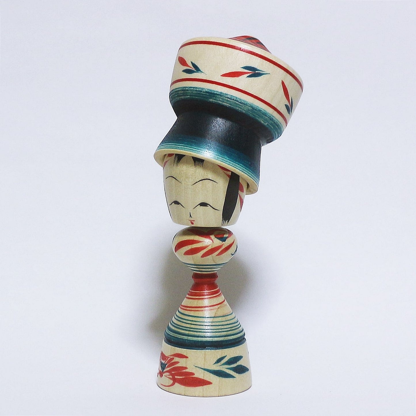 Mixed tree species Hat Kokeshi *1