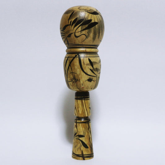 シデ・スポルテッド　Hornbeam Spalted KOKESHI　※633