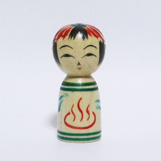 本人型　こけし　Noboru Wagatsuma Type KOKESHI　※654