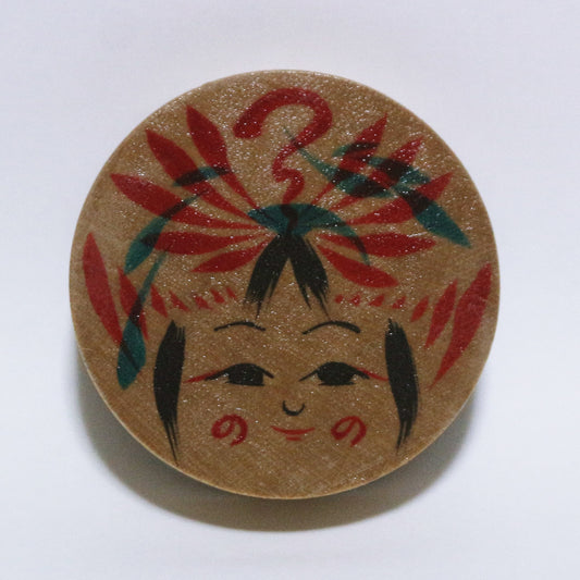 こけしブローチ　KOKESHI Brooch　※658