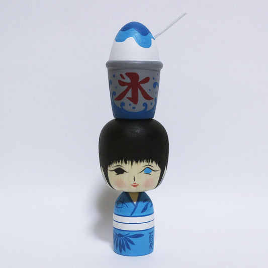 夏祭り　かき氷こけし　Summer Festival shaved Ice KOKESHI　※666