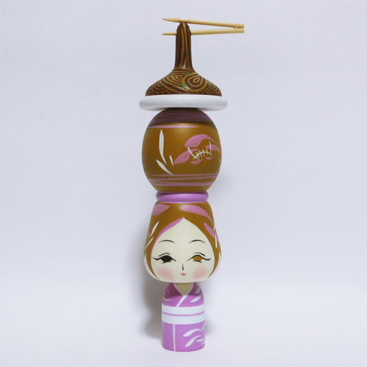 夏祭り　焼きそばこけし　Summer Festival YAKISOBA KOKESHI　※667