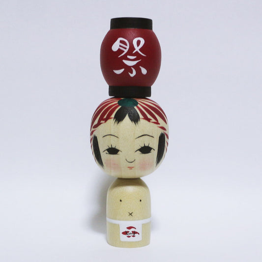 夏祭り　提灯こけし　Summer Festival Lantern KOKESHI　※668