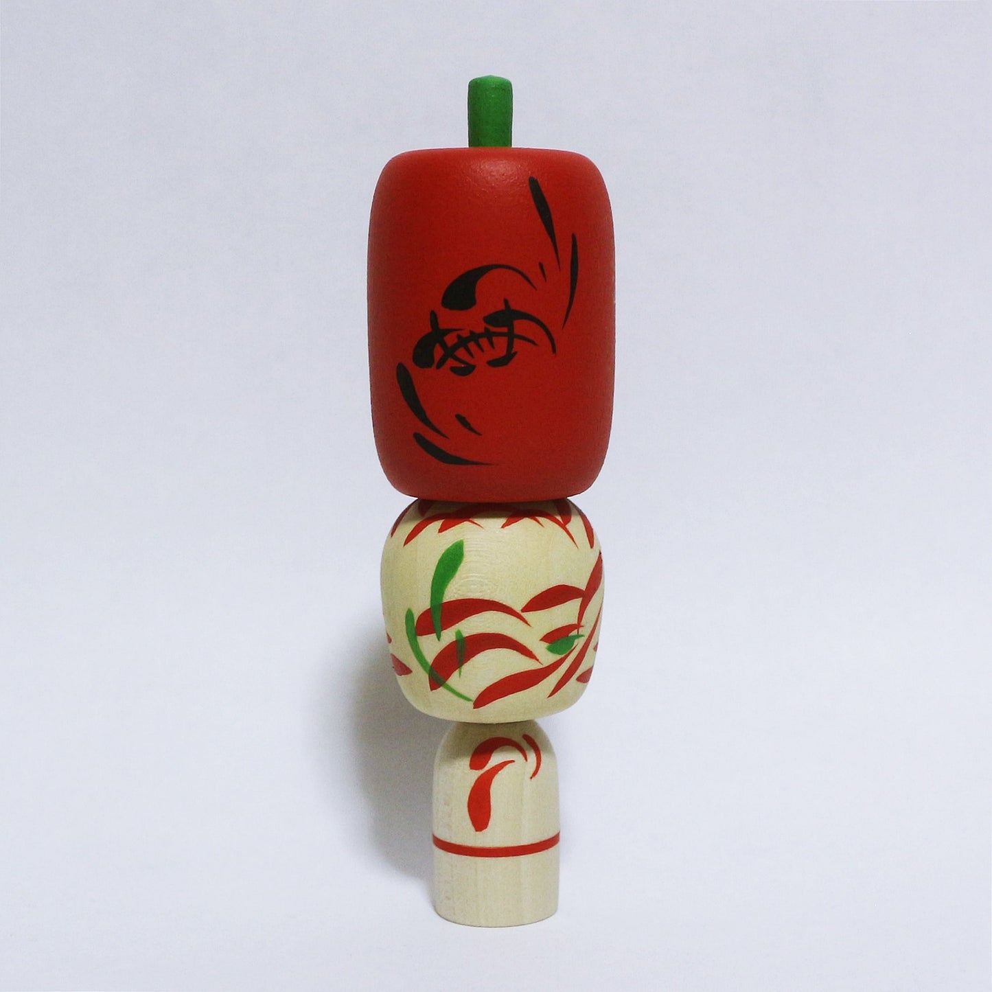 HALLOWEEN カボチャ こけし　Pumpkin Kokeshi　※679