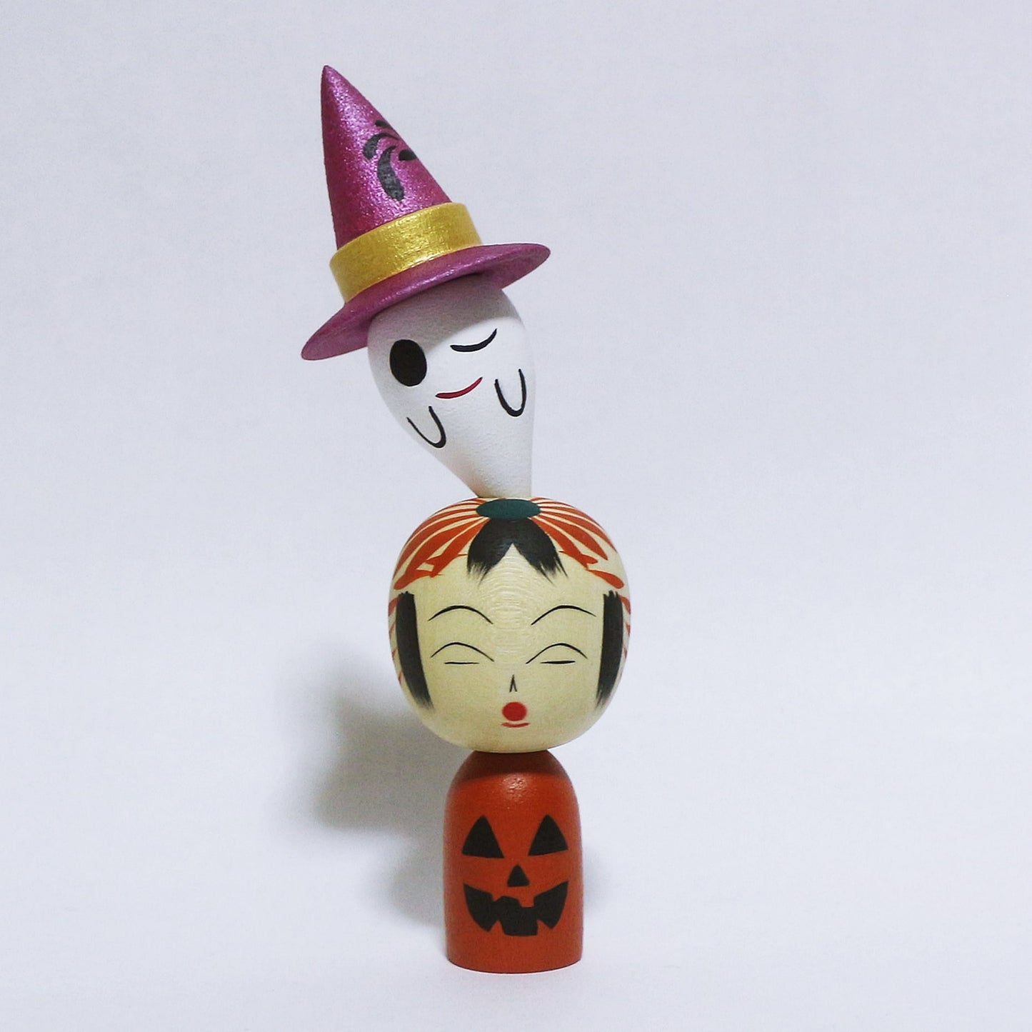 HALLOWEEN 幽体離脱こけし　Ghost Kokeshi　※680