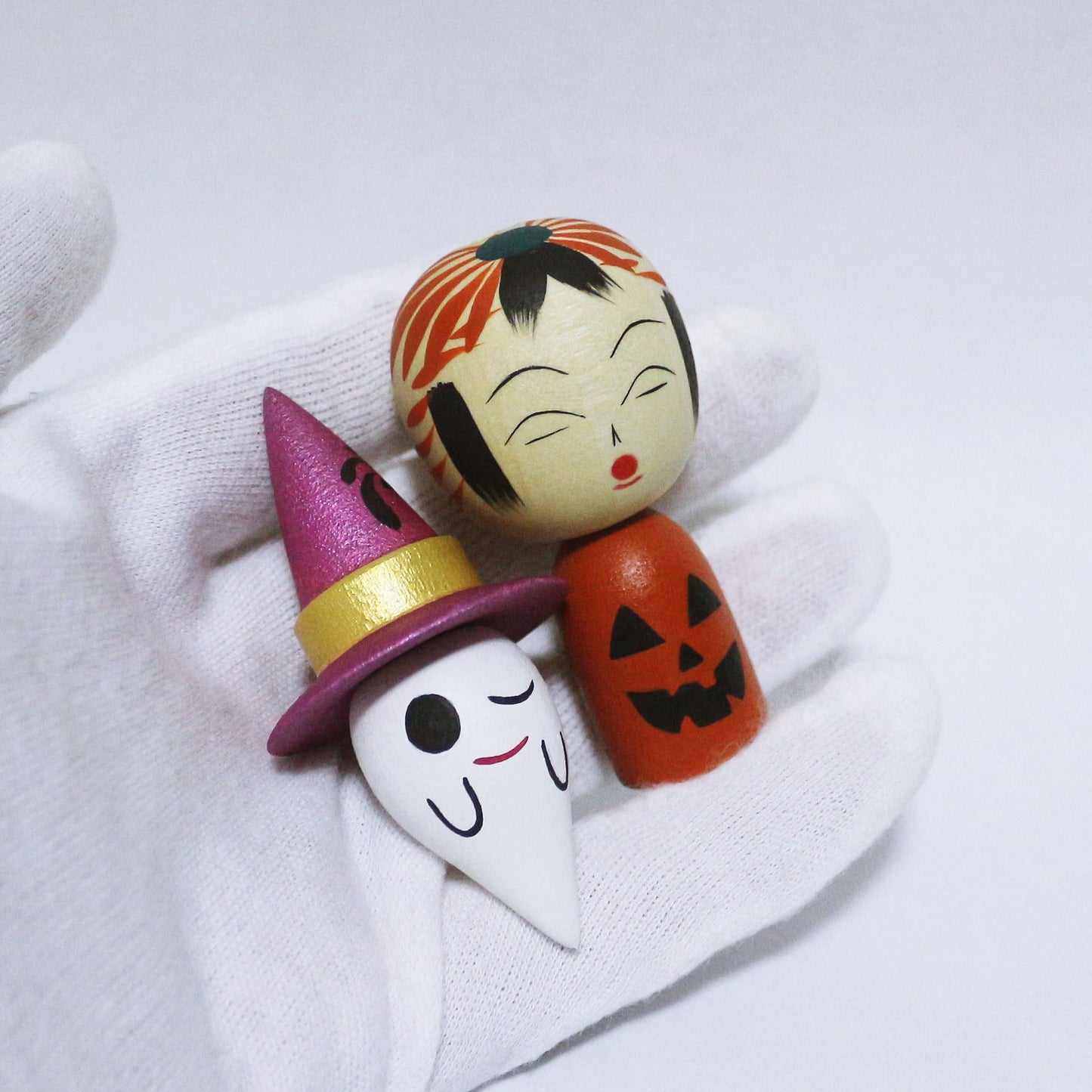 HALLOWEEN 幽体離脱こけし　Ghost Kokeshi　※680