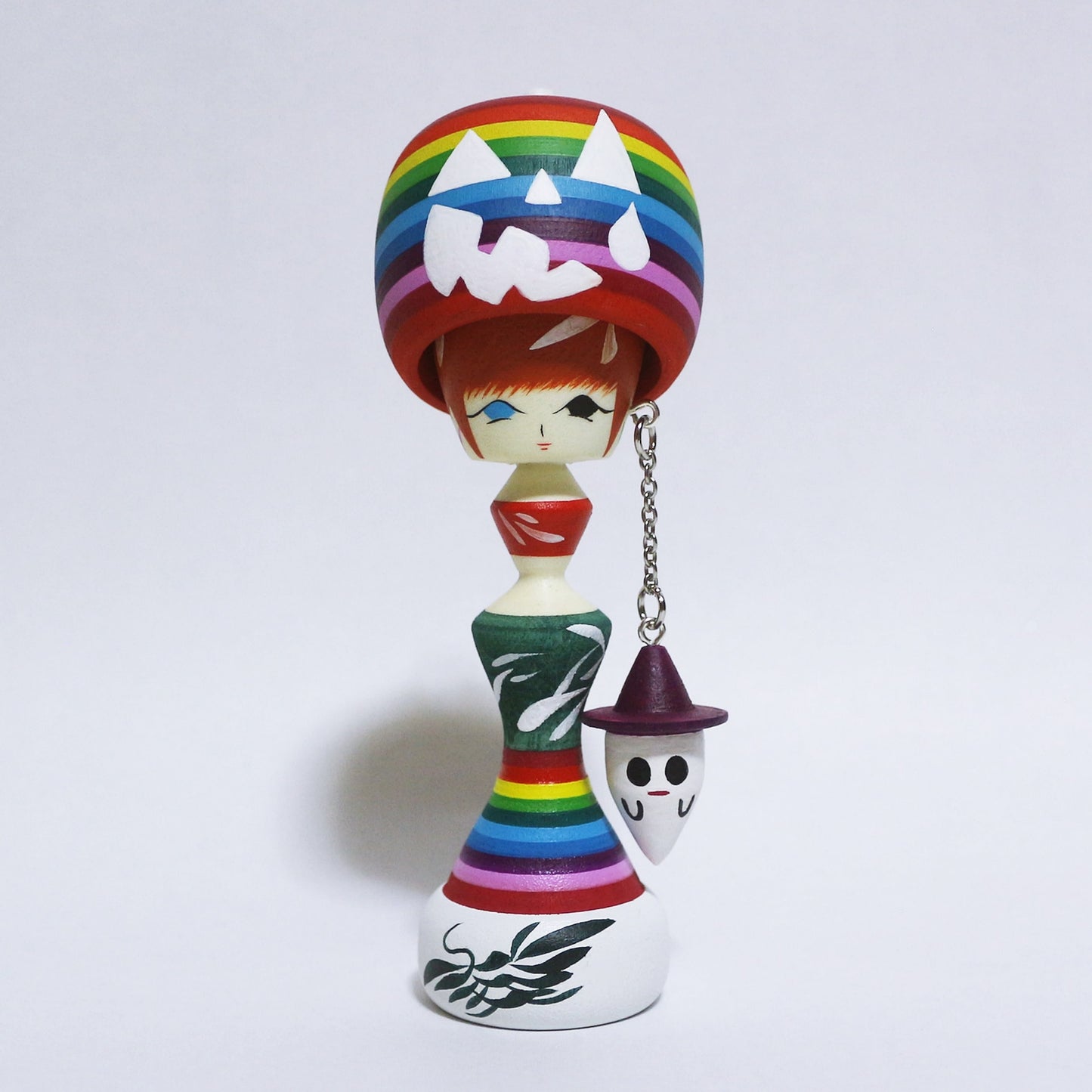 HALLOWEEN カボチャ 帽子 こけし　Pumpkin Hat KOKESHI　※685