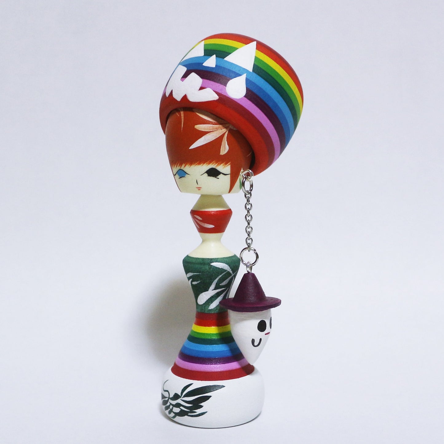 HALLOWEEN カボチャ 帽子 こけし　Pumpkin Hat KOKESHI　※685