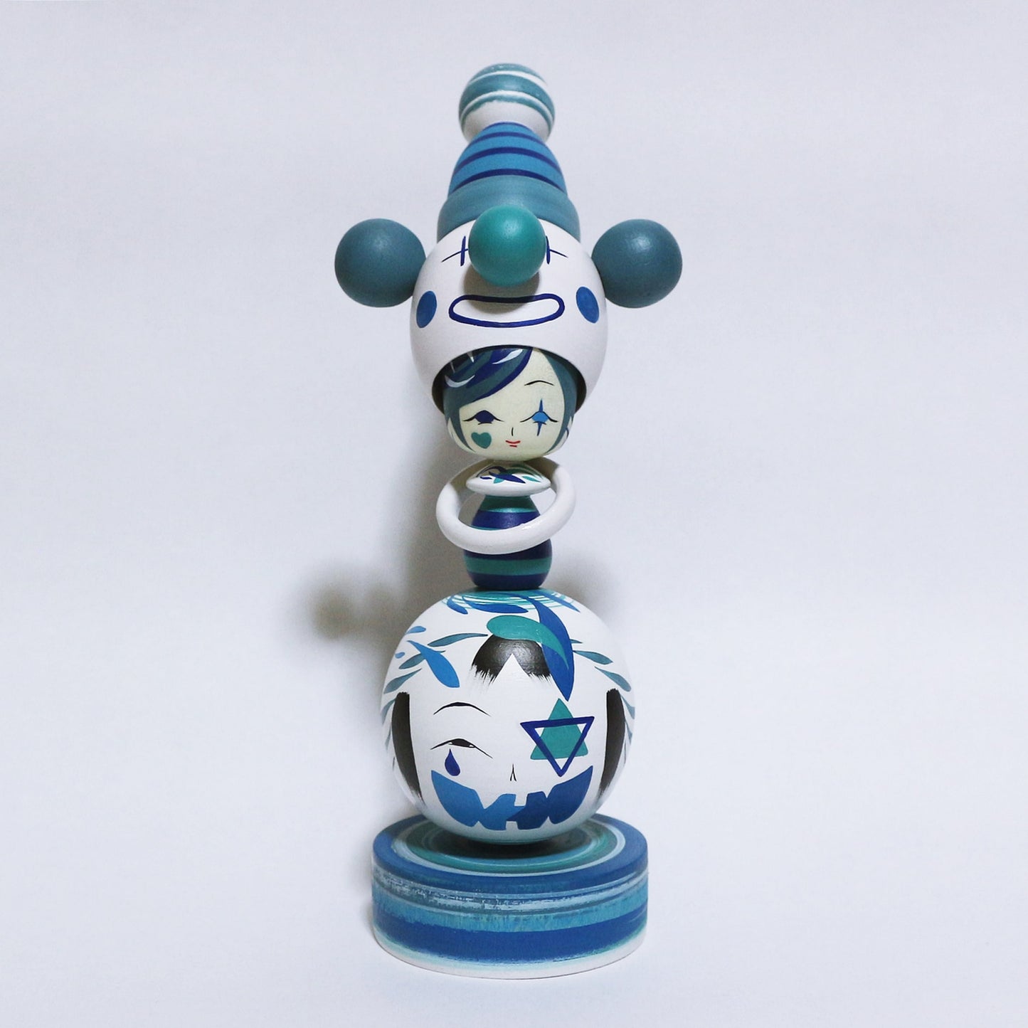 HALLOWEEN ピエロ　 Clown KOKESHI　※689