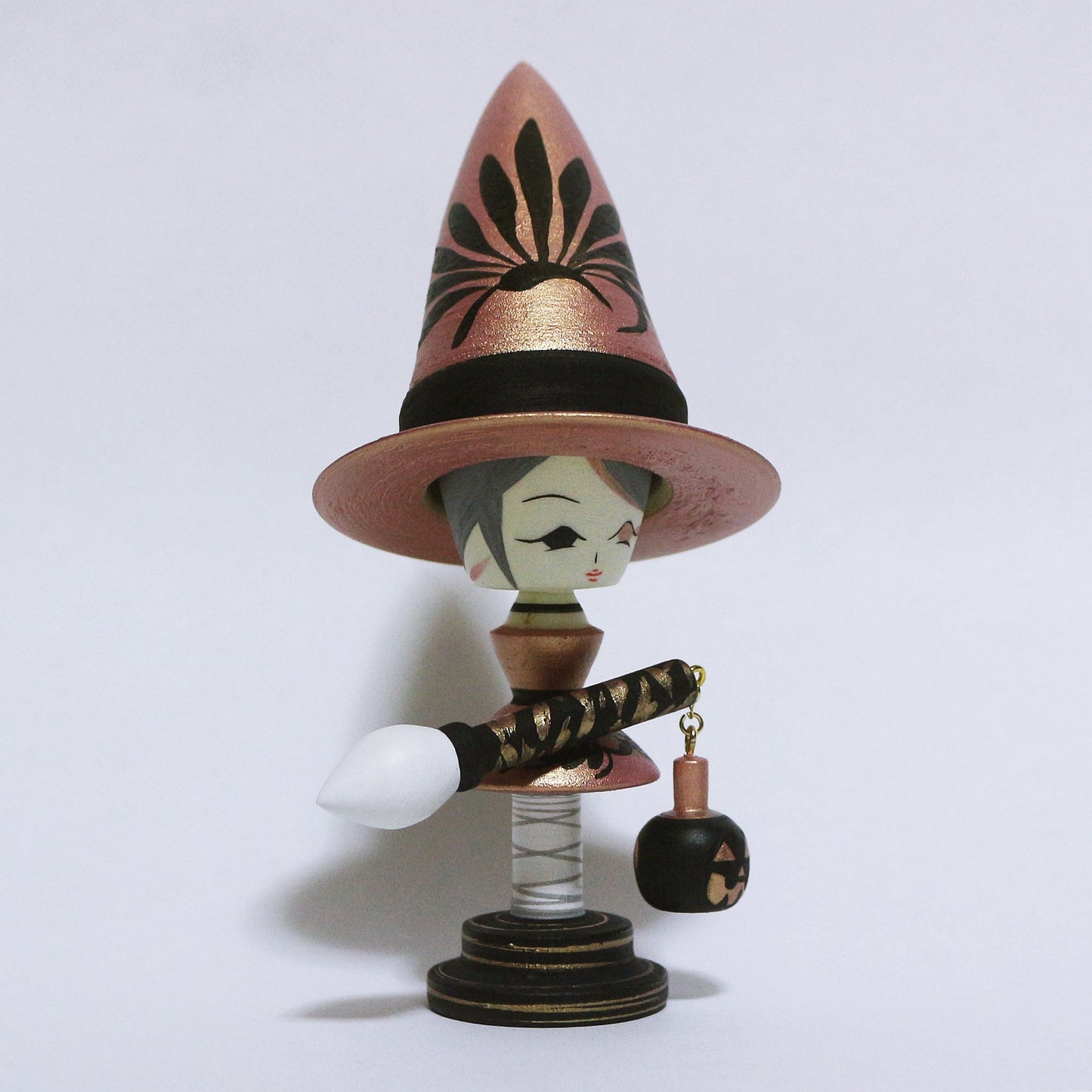 HALLOWEEN 魔女　Witch KOKESHI　※690