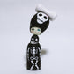 HALLOWEEN ガイコツ　Skeleton KOKESHI　※691