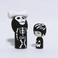HALLOWEEN ガイコツ　Skeleton KOKESHI　※691