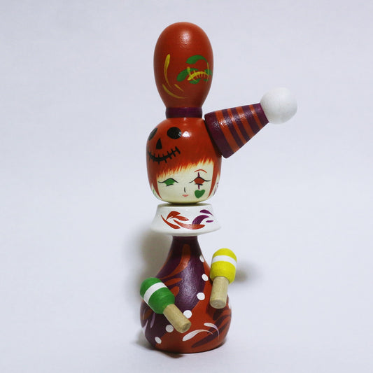HALLOWEEN ピエロ　Clown KOKESHI　※692