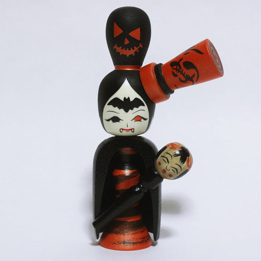 HALLOWEEN ドラキュラ　Dracula KOKESHI　※694