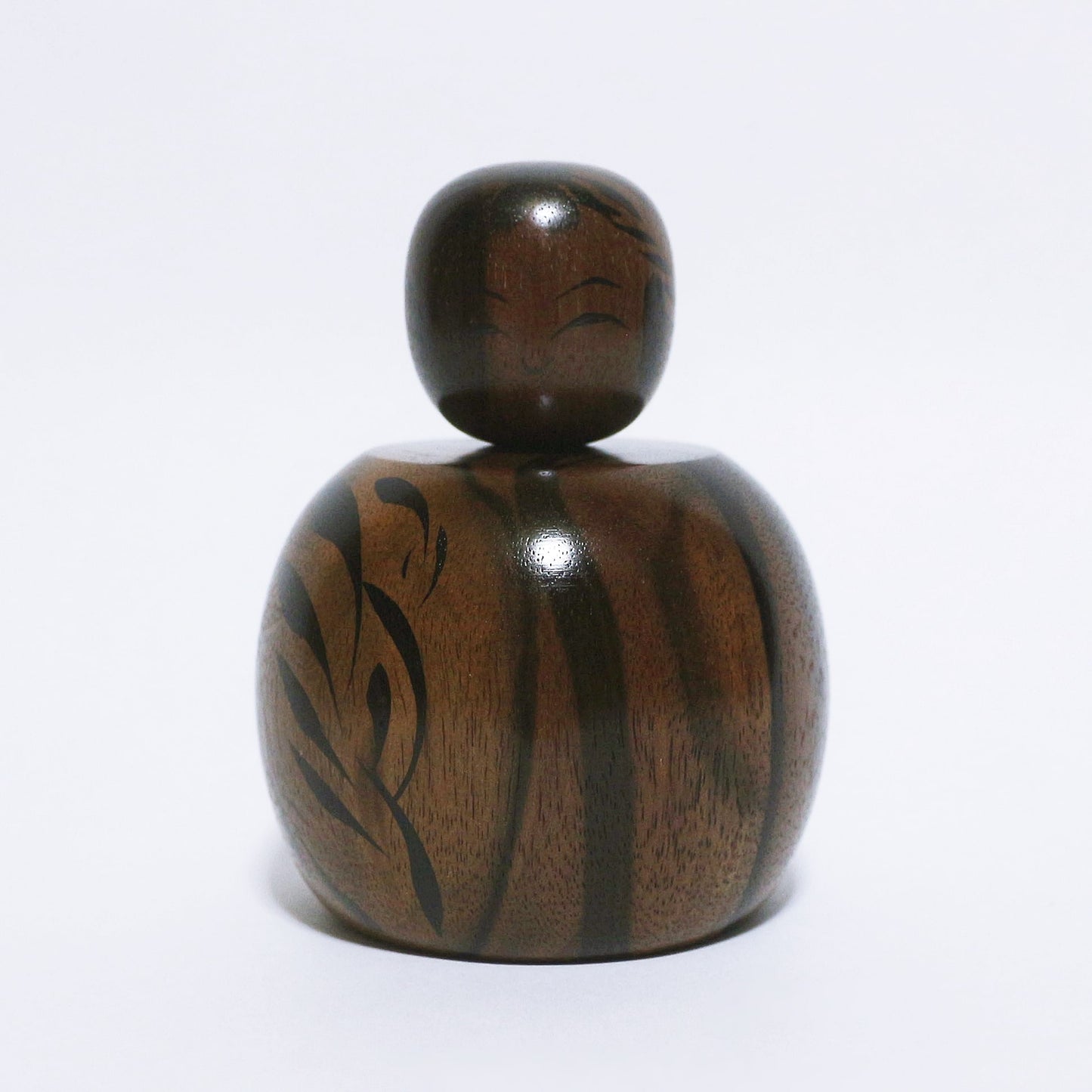 希少材 黒檀　Rare Wood Ebony KOKESHI　※702