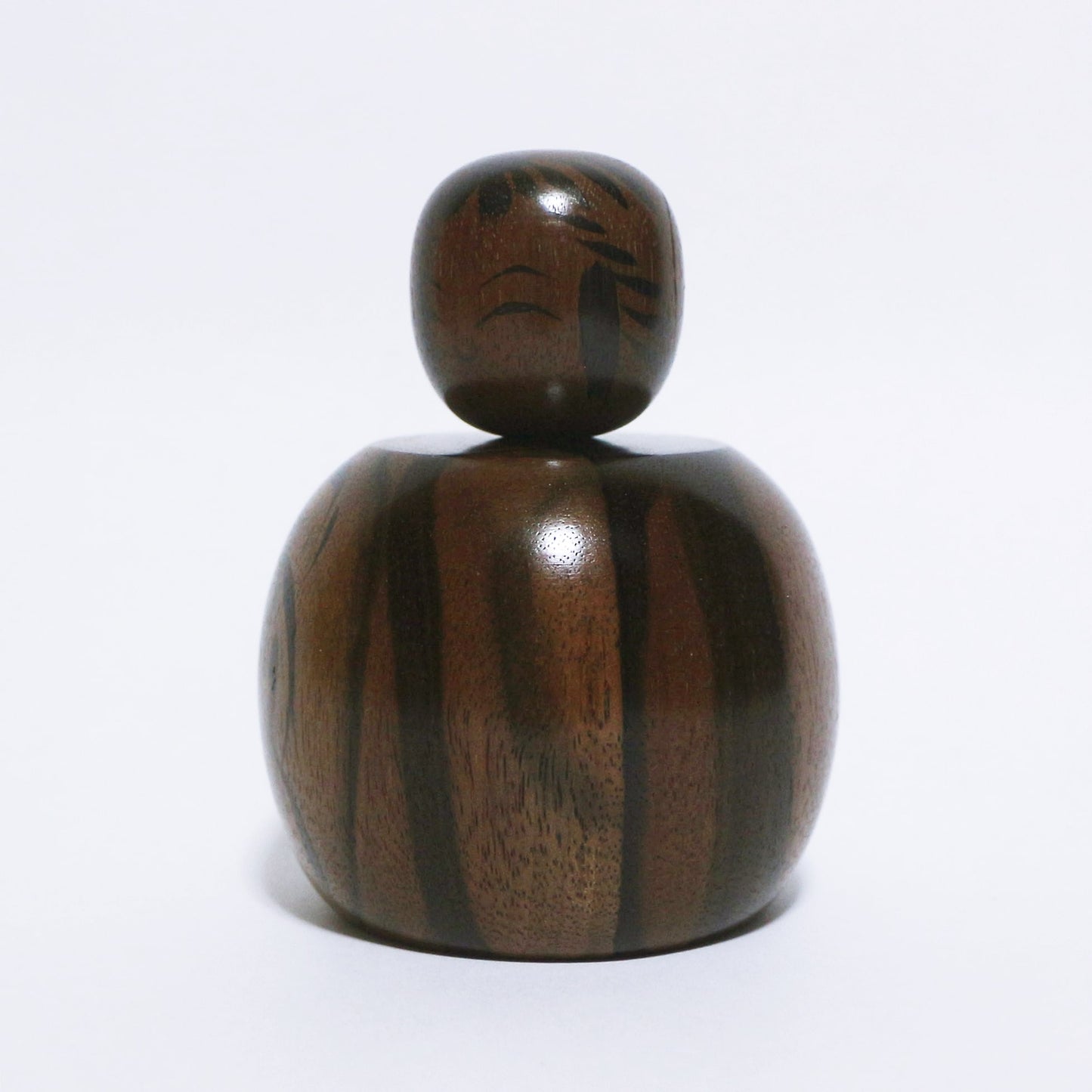 希少材 黒檀　Rare Wood Ebony KOKESHI　※702