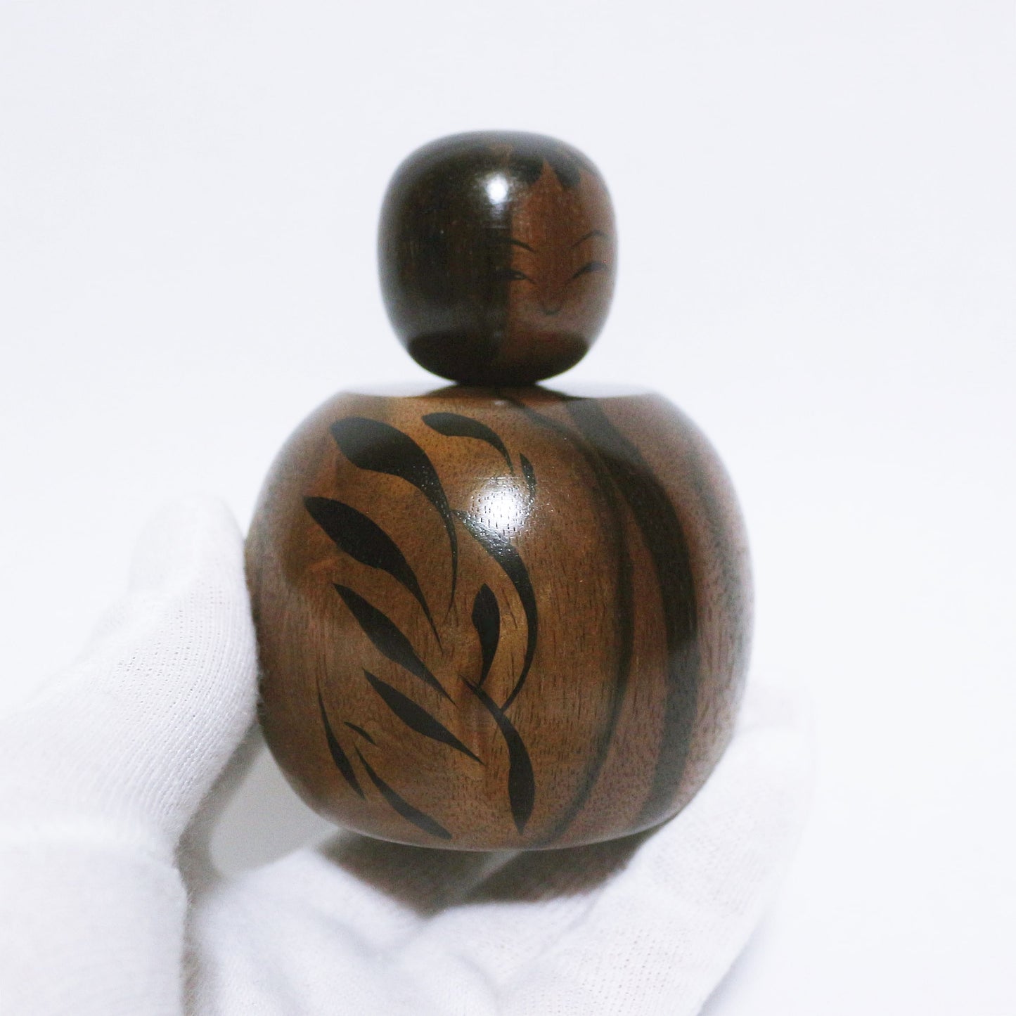 希少材 黒檀　Rare Wood Ebony KOKESHI　※702