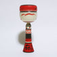 紅＆墨 達磨　 Red and SUMI DARUMA KOKESHI　※705