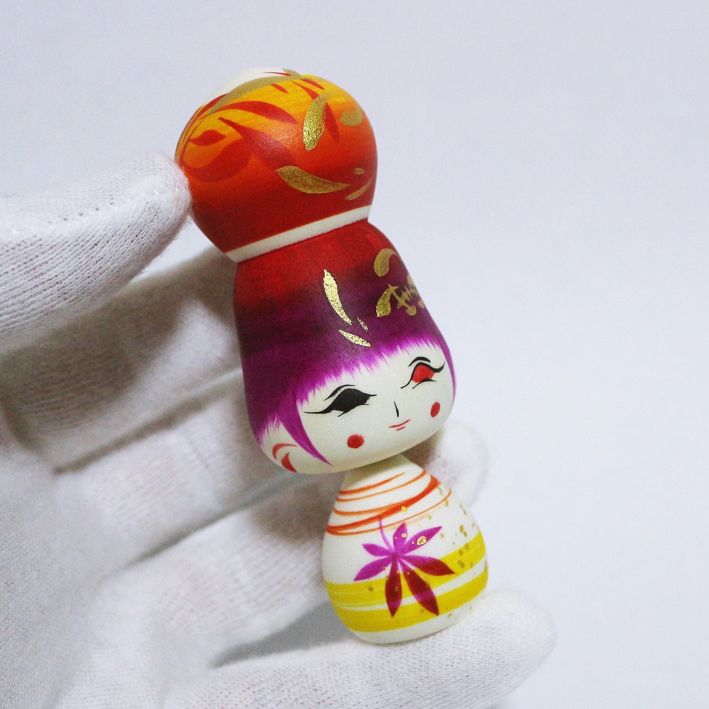秋グラデ　Autumn leaves　Autumn gradation KOKESHI　※715