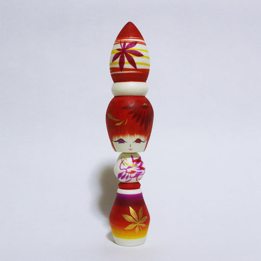 秋グラデ　Autumn leaves　Autumn gradation KOKESHI　※716