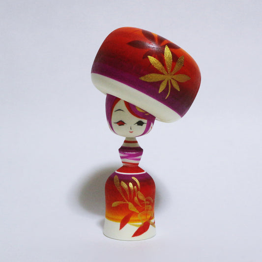 秋グラデ　Autumn leaves　Autumn gradation KOKESHI　※718