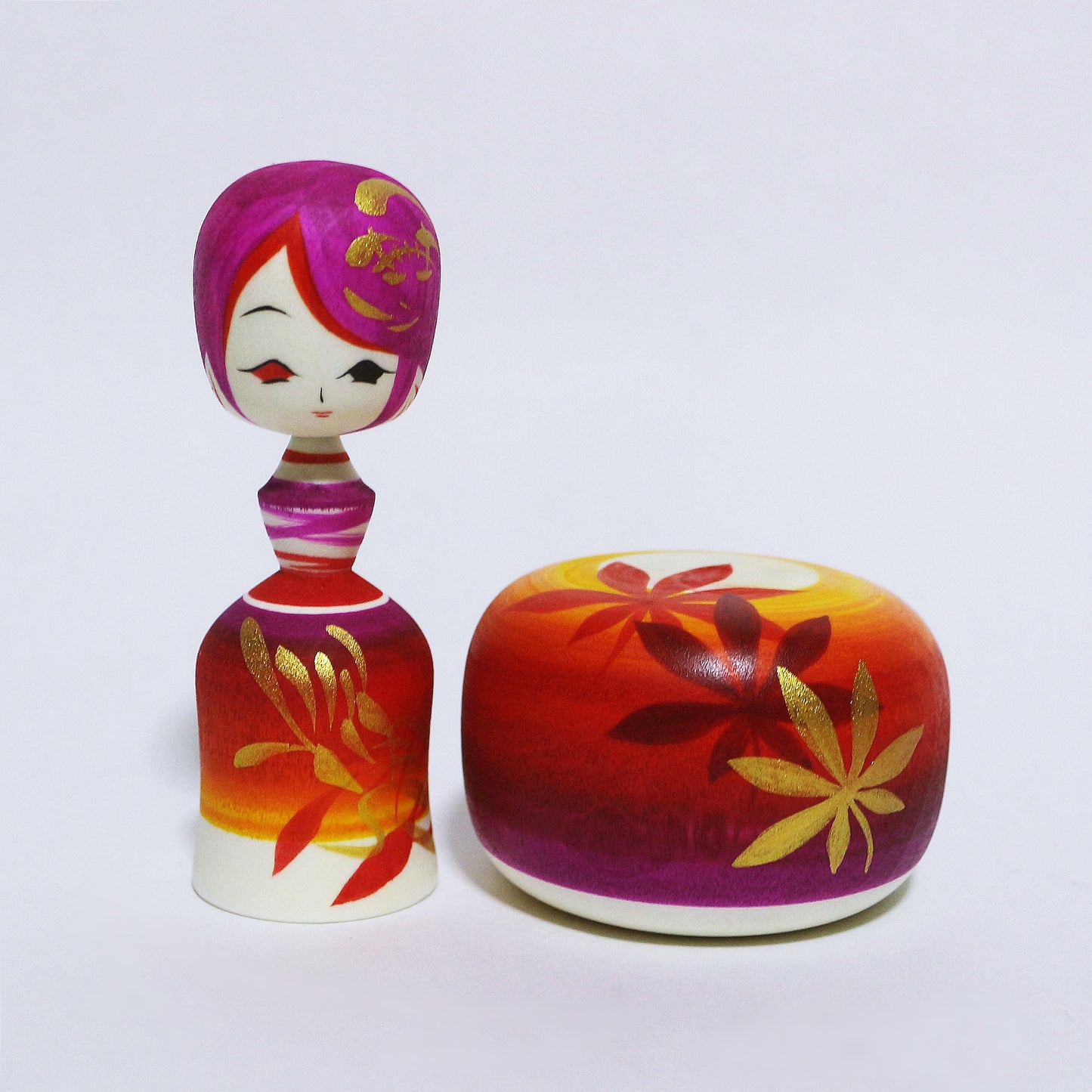 秋グラデ　Autumn leaves　Autumn gradation KOKESHI　※718
