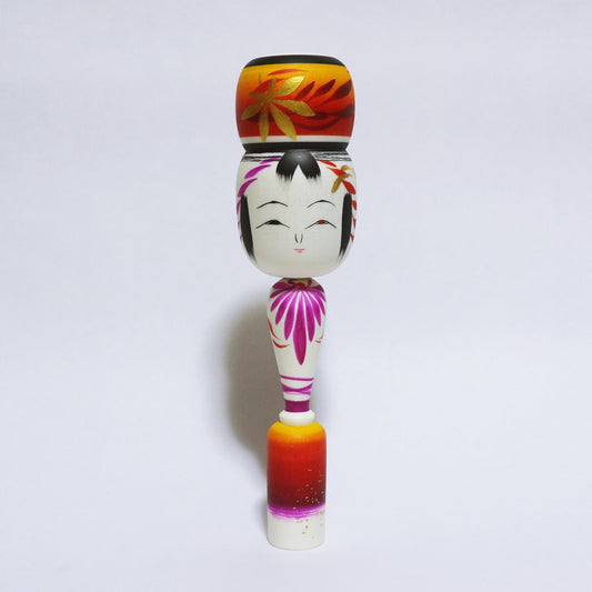 秋グラデ　Autumn leaves　Autumn gradation KOKESHI　※721