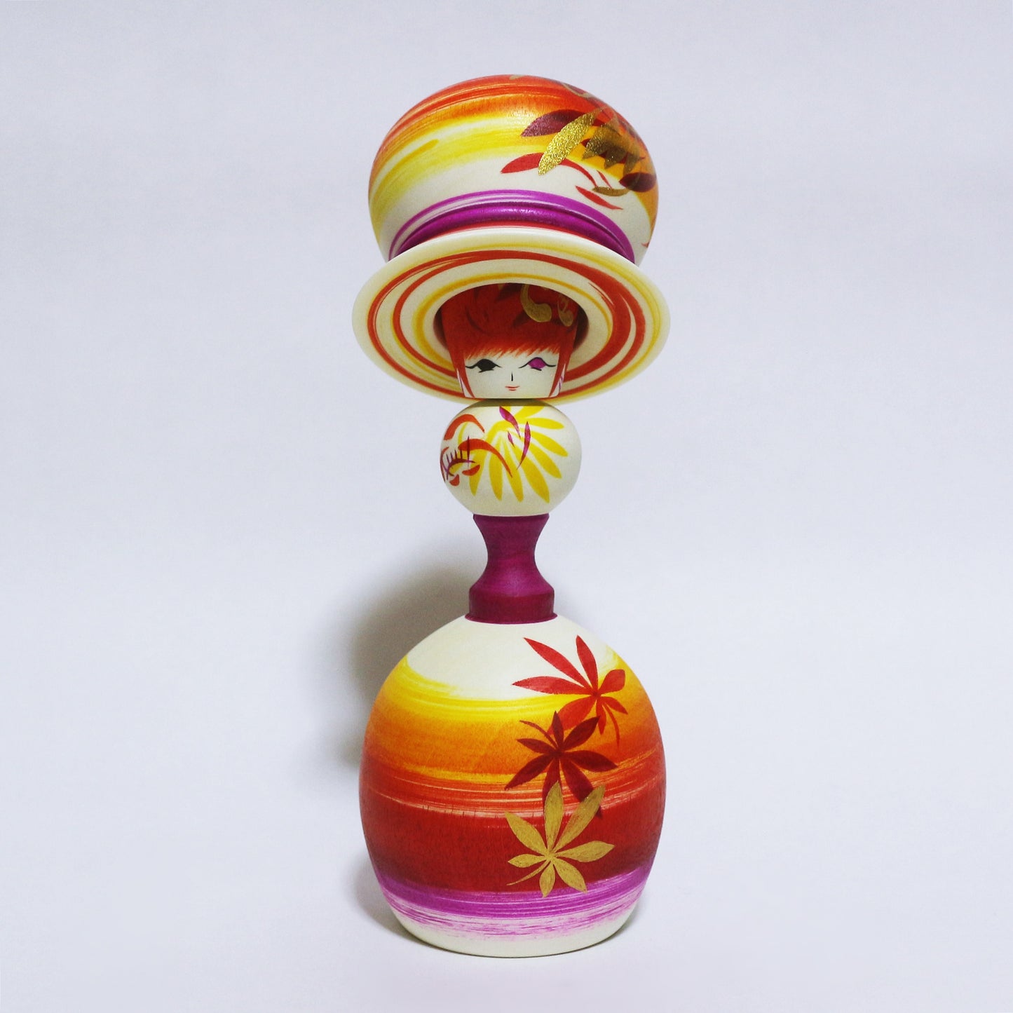 秋グラデ　Autumn leaves　Autumn gradation KOKESHI　※726